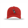 F-Bomb Carbon Fiber Patch Structured Hat - RED