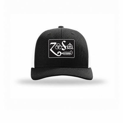 Zoso Combo Carbon Fiber Patch Structured Trucker