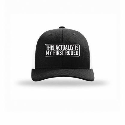 My First Rodeo Carbon Fiber Patch Structured Trucker