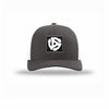 45 Adapter Carbon Fiber Patch Structured Trucker - CHARCOAL