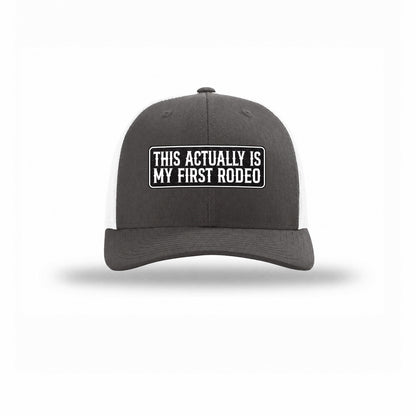 My First Rodeo Carbon Fiber Patch Structured Trucker