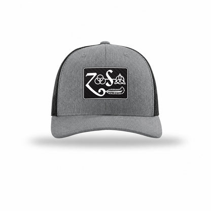 Zoso Combo Carbon Fiber Patch Structured Trucker