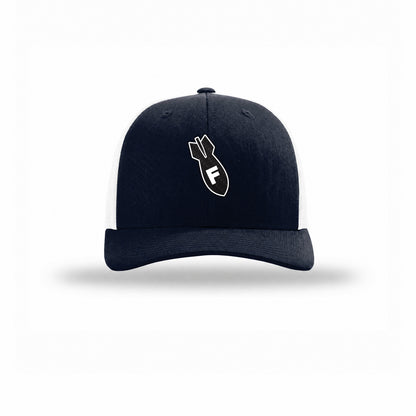 F-Bomb Carbon Fiber Patch Structured Trucker