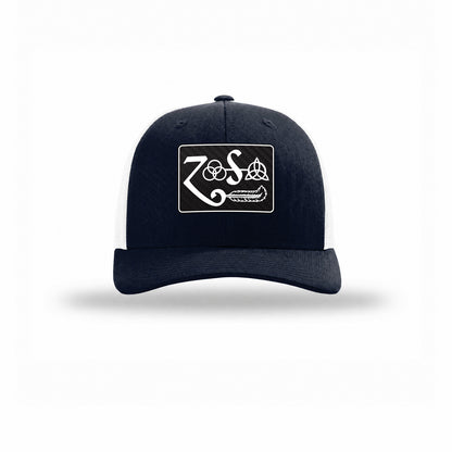 Zoso Combo Carbon Fiber Patch Structured Trucker