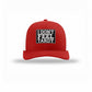 I Don't Feel Tardy Carbon Fiber Patch Structured Trucker