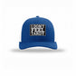 I Don't Feel Tardy Carbon Fiber Patch Structured Trucker