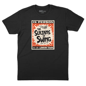 Sultans of Swing Poster T-Shirt