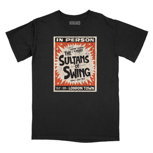 Sultans of Swing Poster Relaxed Fit T-Shirt