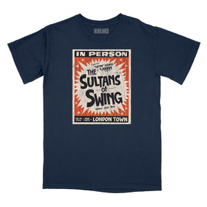 Sultans of Swing Poster Relaxed Fit T-Shirt