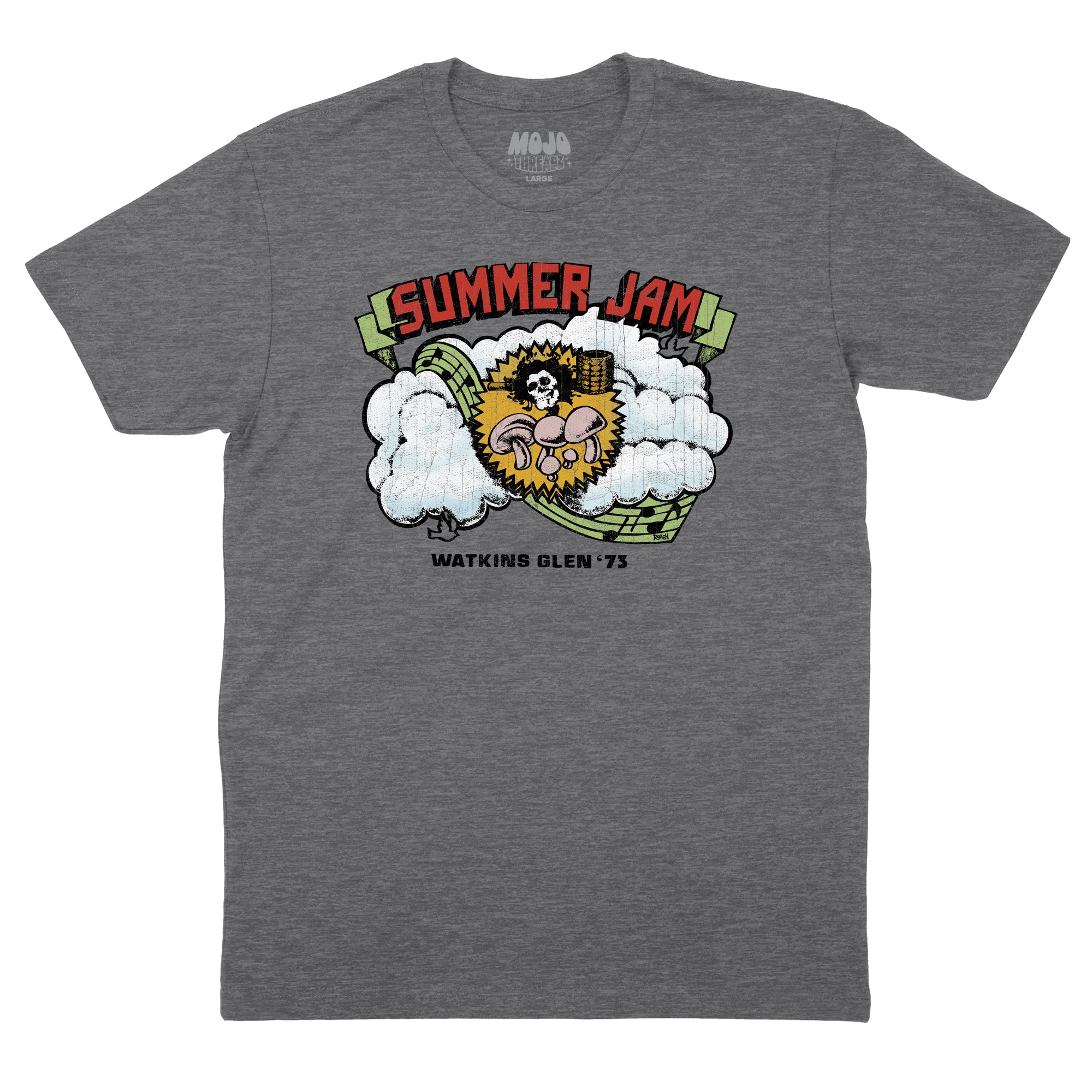 Watkins Glen Summer Jam '73  Mens T-Shirt
