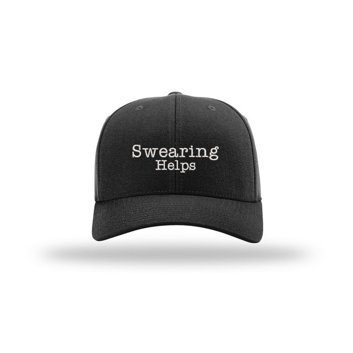 Swearing Helps - Flex Fit Hat