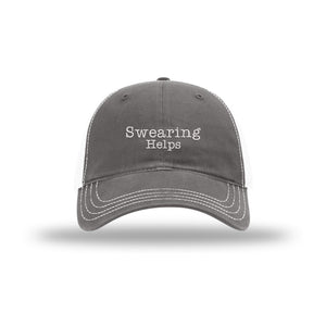 Swearing Helps - Soft Mesh Trucker