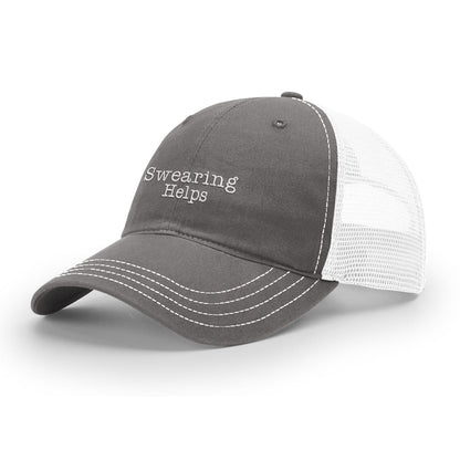 Swearing Helps - Soft Mesh Trucker