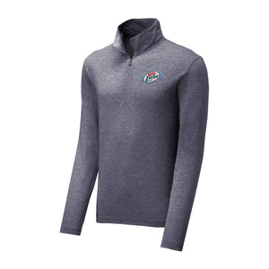 Swing Lube Triblend Quarter Zip Pullover