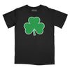 Tartan Shamrock Relaxed T-Shirt - BLACK