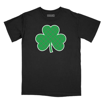 Tartan Shamrock Relaxed T-Shirt