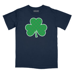 Tartan Shamrock Relaxed T-Shirt