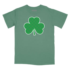Tartan Shamrock Relaxed T-Shirt