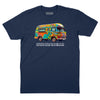 Technicolor Motorhome T-Shirt (Inspired by Steely Dan) - Navy