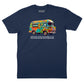 Technicolor Motorhome T-Shirt (Inspired by Steely Dan)