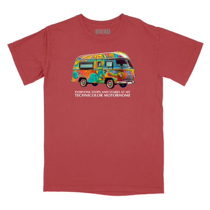 Technicolor Motorhome Relaxed Fit T-Shirt (Inspired by Steely Dan)