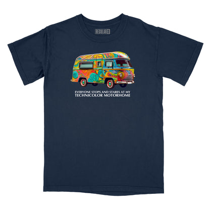 Technicolor Motorhome Relaxed Fit T-Shirt (Inspired by Steely Dan)