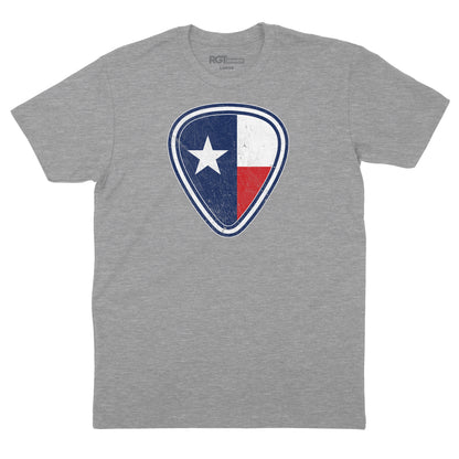 Texas Flag Guitar Pick T-Shirt