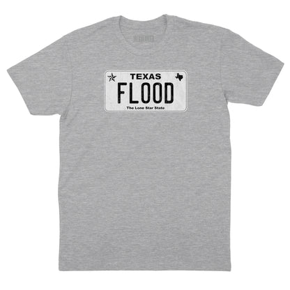 Texas Flood Licence Plate T-Shirt