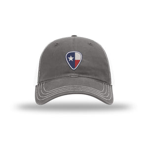 Texas Flag Guitar Pick - Soft Mesh Trucker