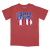 The Spirit of '76 Relaxed T-Shirt - BRICK