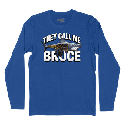 They Call Me Bruce Long Sleve T-Shirt (Inspired by JAWS)