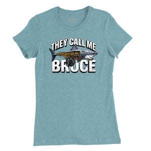 They Call Me Bruce Womens T-Shirt (Inspired by JAWS)