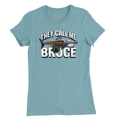 They Call Me Bruce Womens T-Shirt (Inspired by JAWS)
