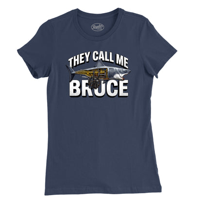 They Call Me Bruce Womens T-Shirt (Inspired by JAWS)