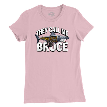 They Call Me Bruce Womens T-Shirt (Inspired by JAWS)