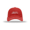 This is My Drinking Hat - Soft Mesh Trucker - RED
