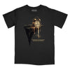 Time: Ticking Away Relaxed T-Shirt (Inspired by Pink Floyd) - BLACK