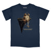 Time: Ticking Away Relaxed T-Shirt (Inspired by Pink Floyd) - NAVY