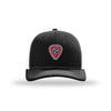 Tennessee Flag Guitar Pick Structured Trucker - BLACK