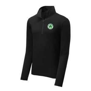 Day Drinking All Star Shamrock Triblend Quarter Zip Pullover