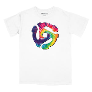 45 RPM Adapter Tie Dye Premium Relaxed T-Shirt