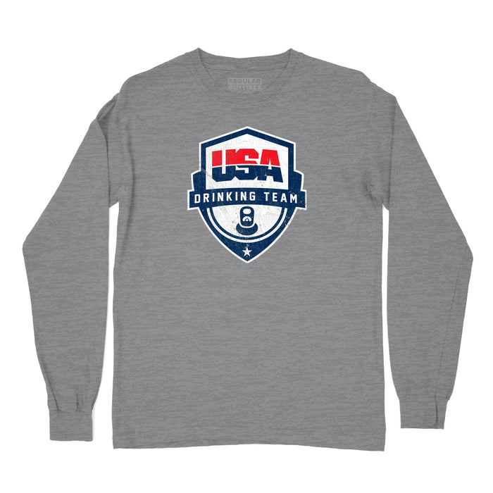 USA Drinking Team Long Sleeve T-Shirt
