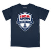 USA Drinking Team Relaxed Fit T-Shirt - Navy