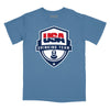 USA Drinking Team Relaxed Fit T-Shirt - Slate