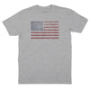 Vintage Flag T-Shirt - Heather Grey