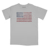 Vintage Flag Relaxed Fit T-Shirt - Silver