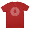 Vinyl Wave T-Shirt - Red
