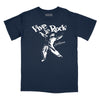Vive Le Rock Little Richard Relaxed T-Shirt (As Worn by Sid Vicious) - NAVY
