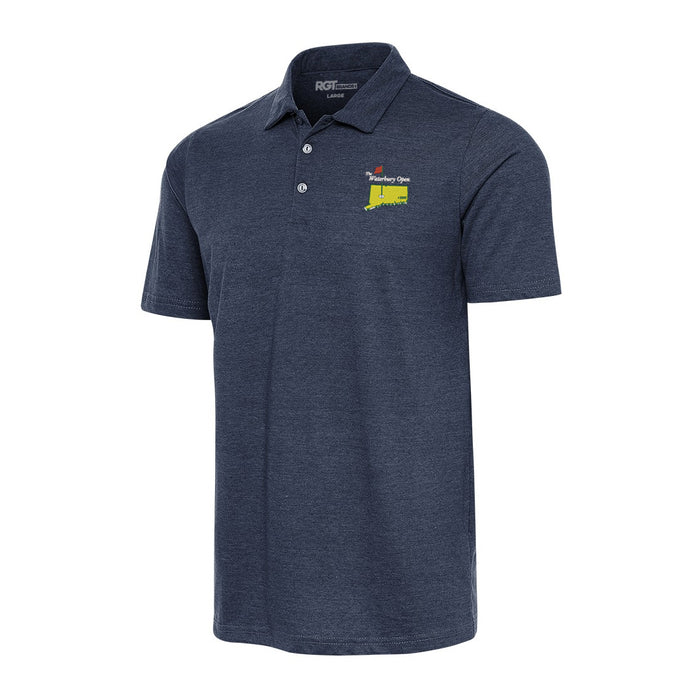 The Waterbury Open - Heathered Blend Polo