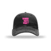 Which One's Pink? - Soft Mesh Trucker - BLACK